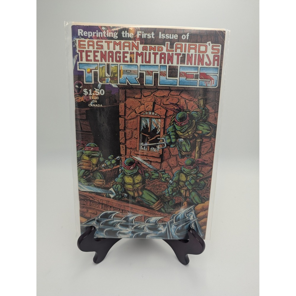 TMNT Reprint First Issue Comic Eastman Laird Mirage Teenage Mutant Ninja Turtles